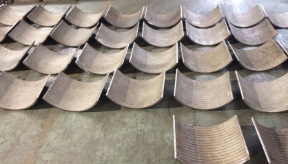 复合堆焊耐磨板为风机外壳提供耐磨稳定运维效能