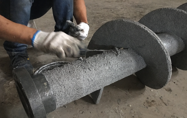 耐磨涂料在溜槽中的应用技巧与优势体现